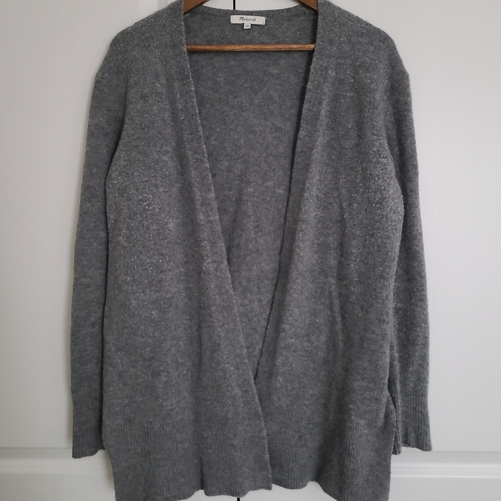 Madewell Gray Long Cardigan Size XS
